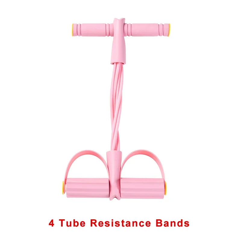 4-Level Resistance Band Tensioner Set