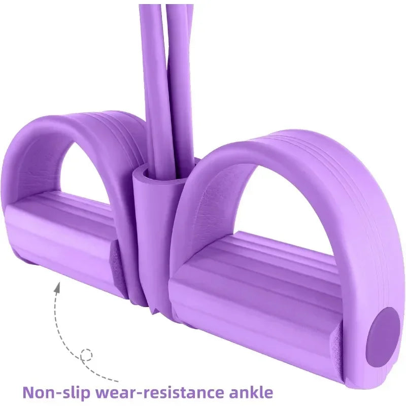 4-Level Resistance Band Tensioner Set
