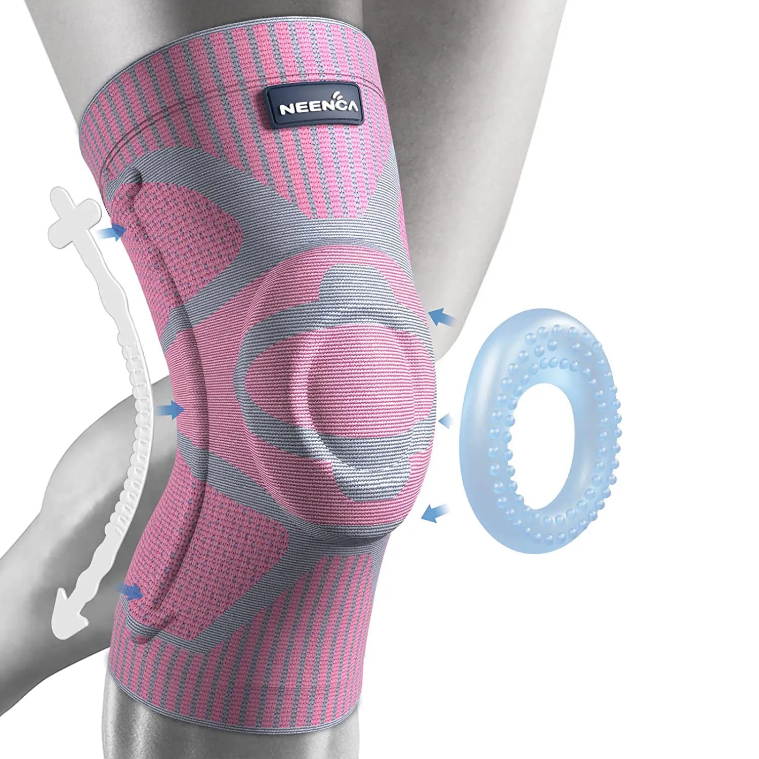 NEENCA Patella Gel Knee Brace Support