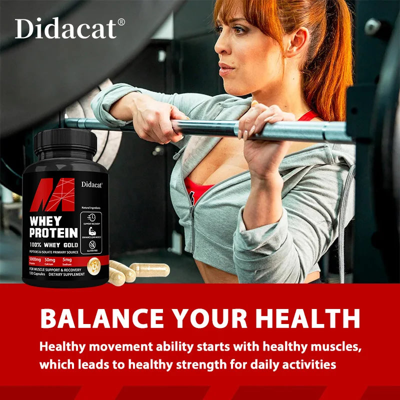 Whey Protein Capsules 5000mg