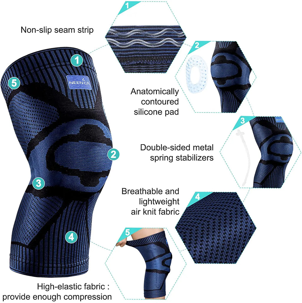NEENCA Patella Gel Knee Brace Support
