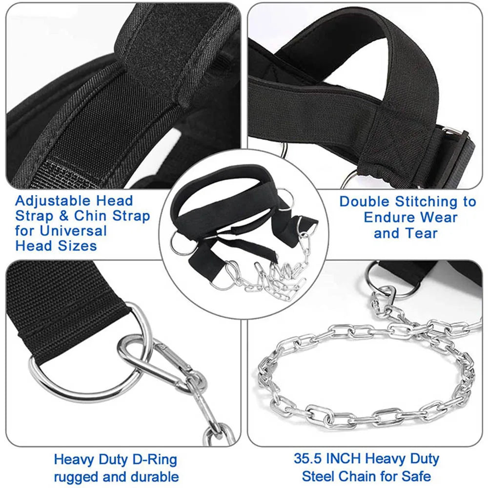 Neck Training Head Harness Strap