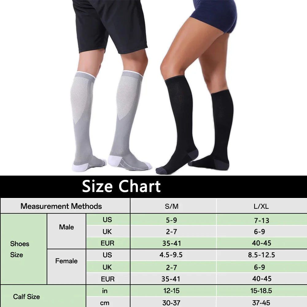 Compression Socks 20-30mmHg – Men & Women