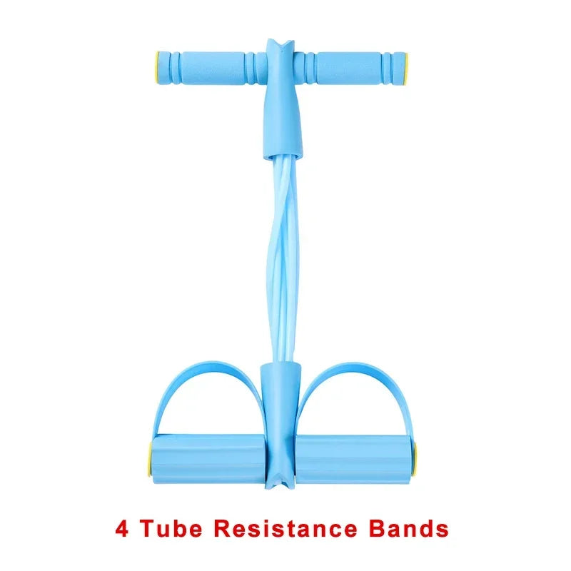 4-Level Resistance Band Tensioner Set