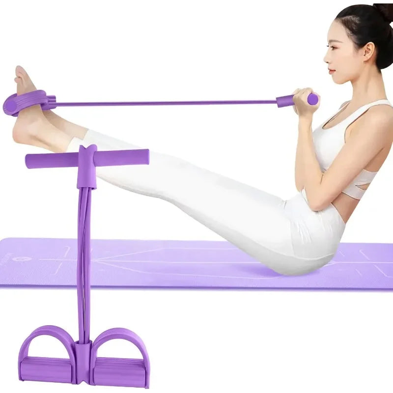 4-Level Resistance Band Tensioner Set
