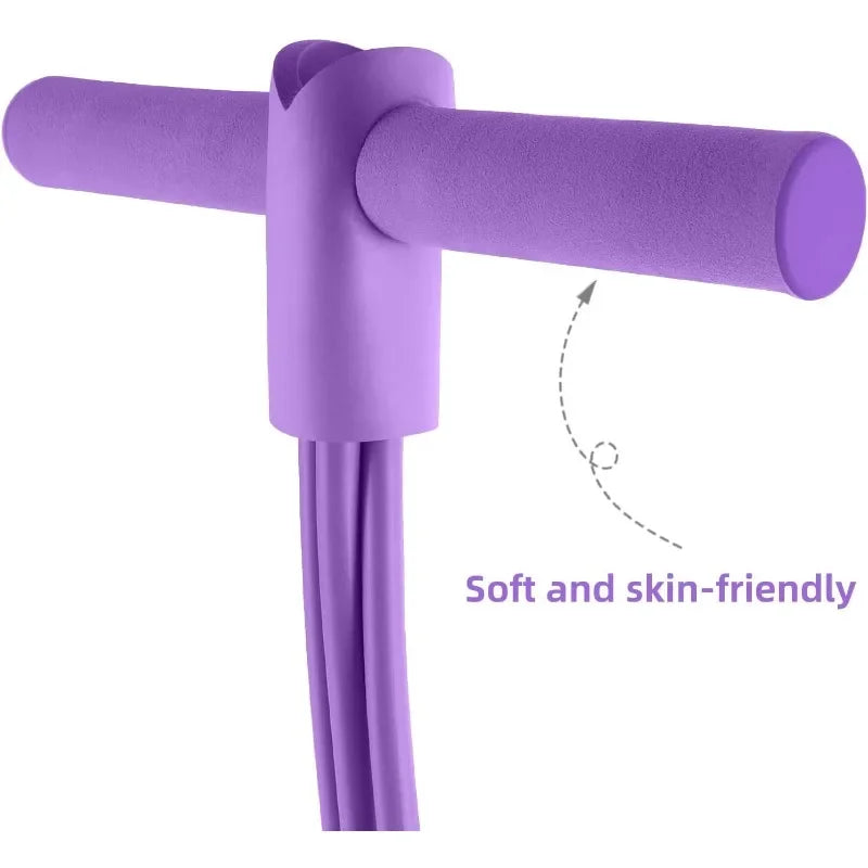 4-Level Resistance Band Tensioner Set