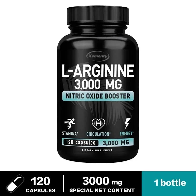 L-Arginine 3000mg Endurance Supplement