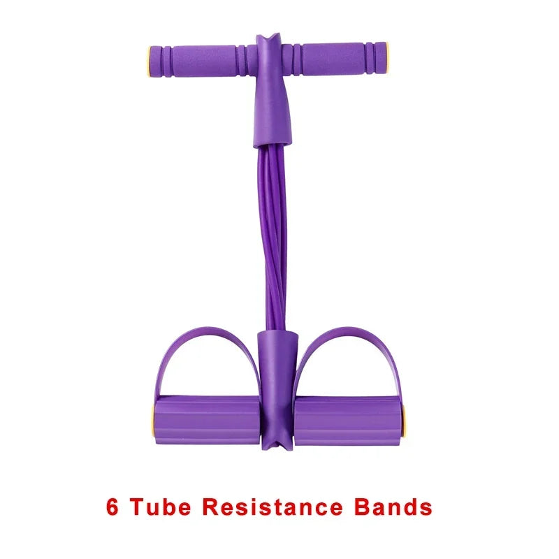 4-Level Resistance Band Tensioner Set