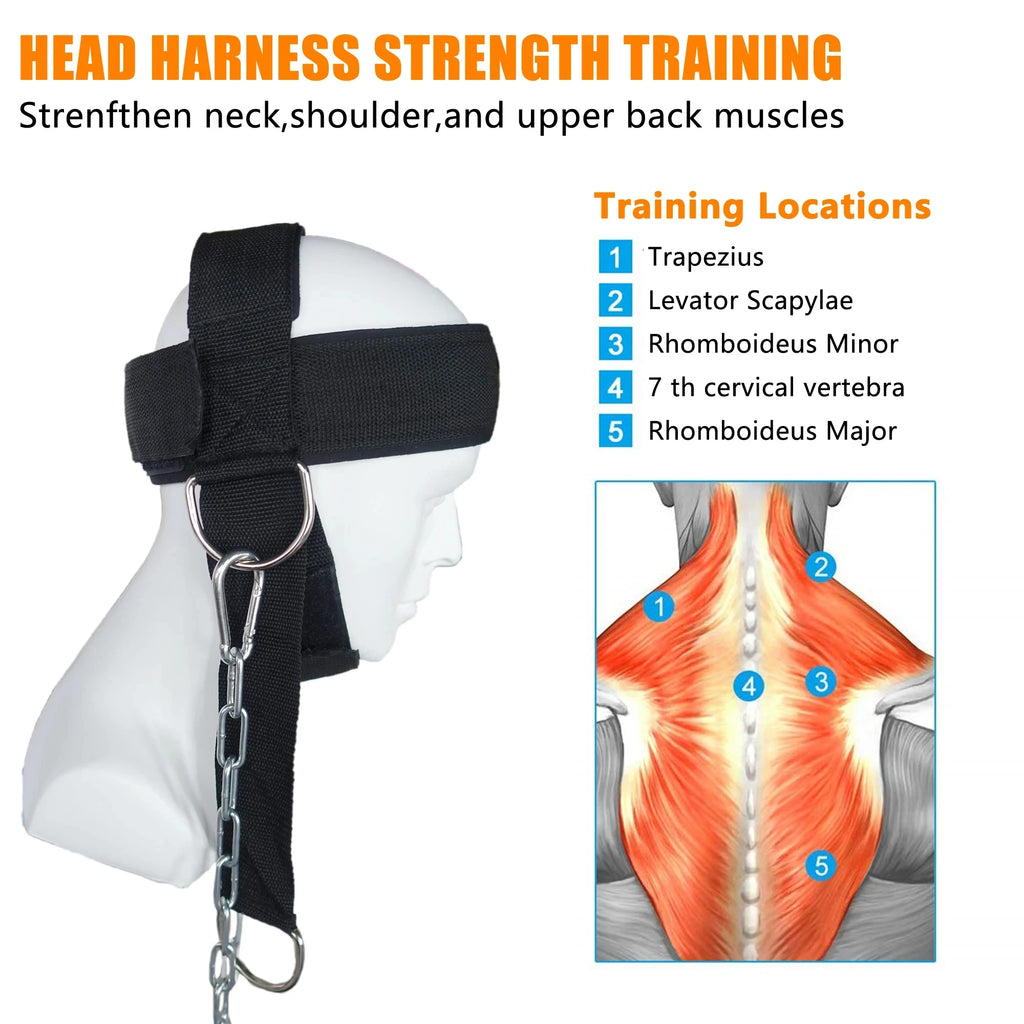Neck Training Head Harness Strap