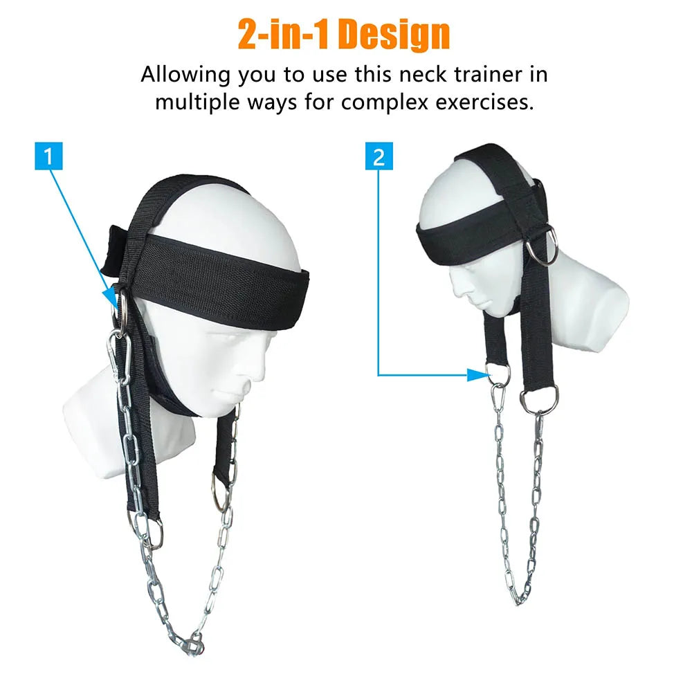 Neck Training Head Harness Strap