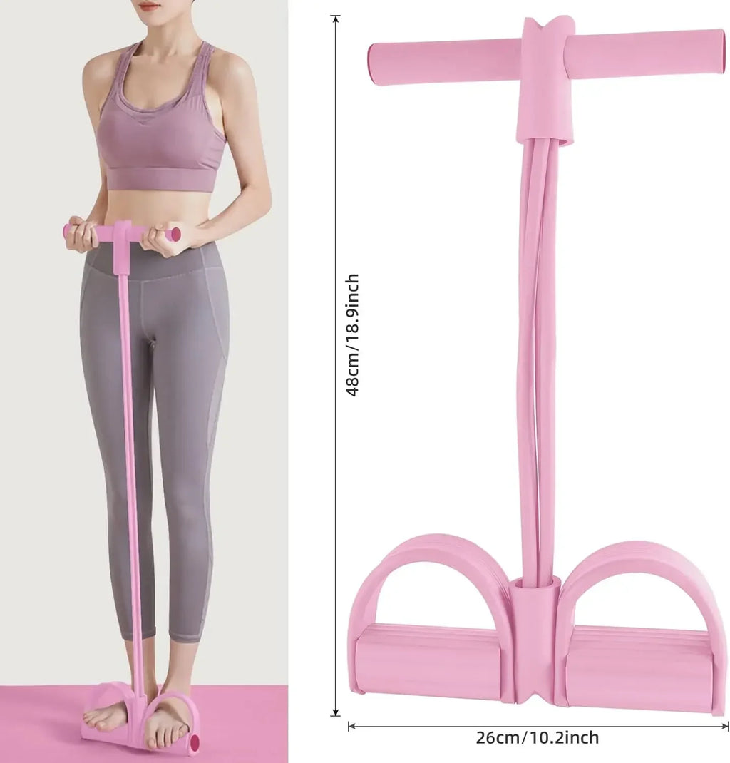 4-Level Resistance Band Tensioner Set