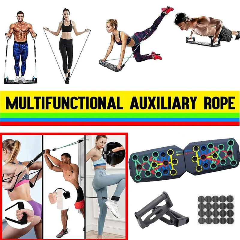 Multifunctional Foldable Push-Up Board