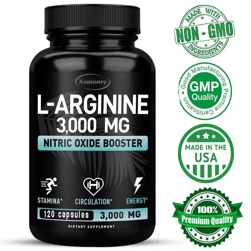 L-Arginine 3000mg Endurance Supplement