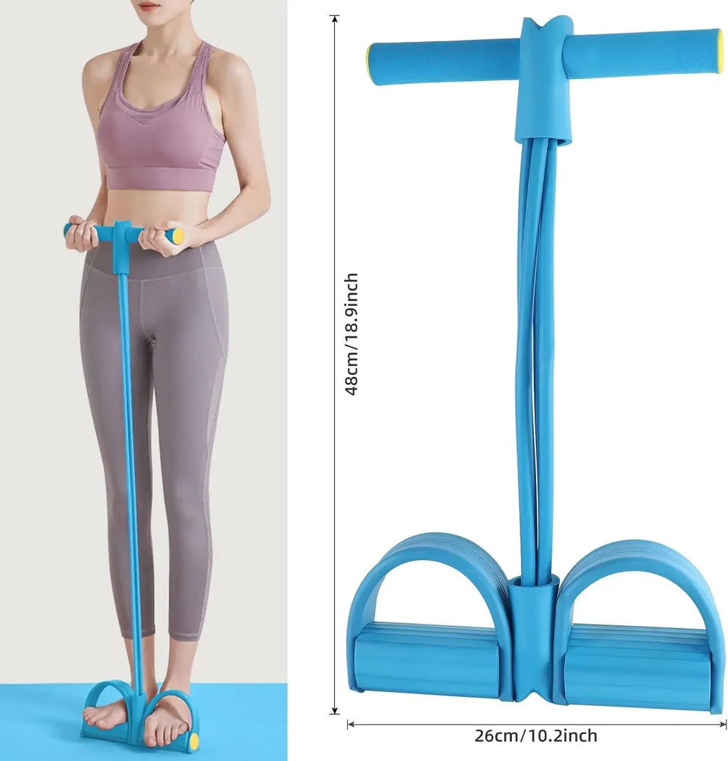 4-Level Resistance Band Tensioner Set